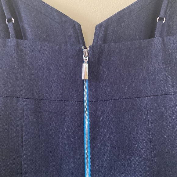 Women’s Black Halo Denim Dress - Picture 5 of 12